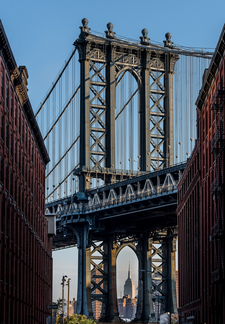 Der Klassiker: Brooklyn-Blick - Manhattan Bridge II