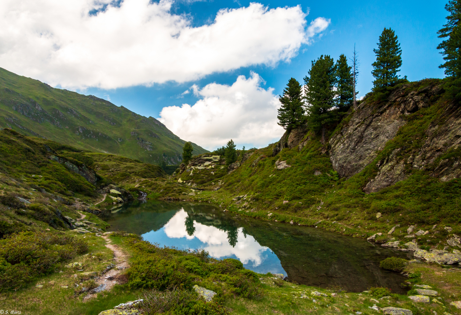 Der kleine Bergsee