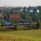 Der kleine blaue Spielzeugzug