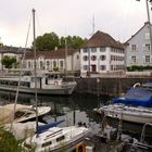 der kleine Bootshafen