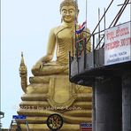 ... der "kleine bruder" vom big buddha of phuket aus messingguss ...