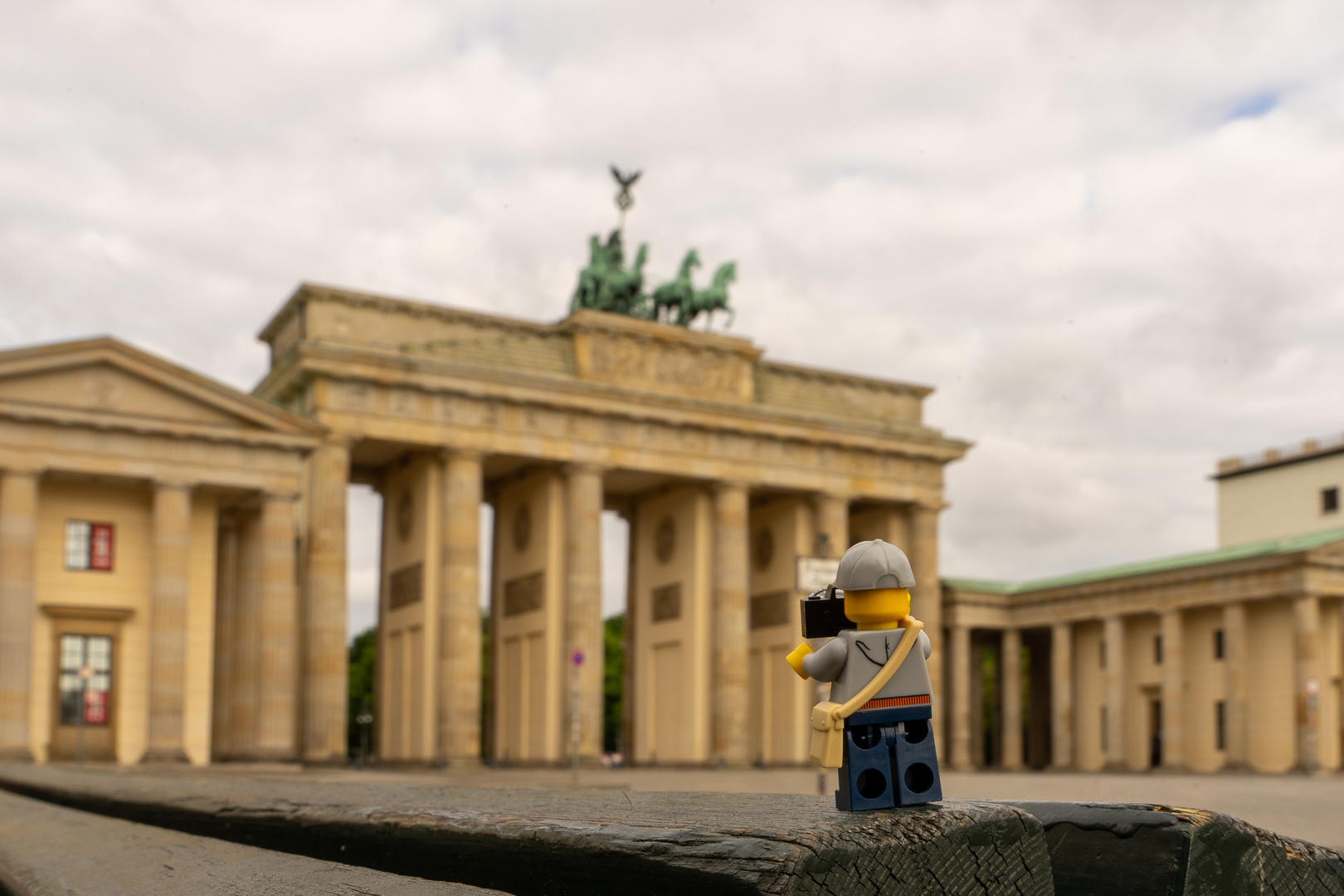 Der kleine Fotograf besucht Berlin.