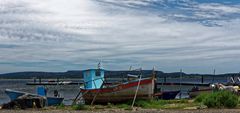 Der kleine Hafen von Bages