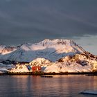 Der kleine Hafen von Hamn