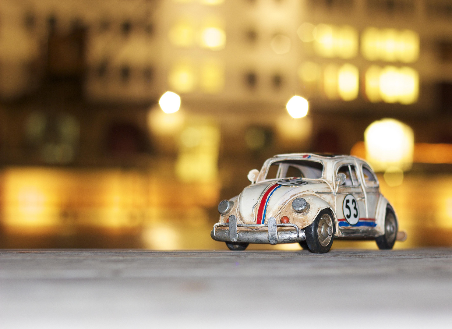 Der kleine Herbie unterwegs...