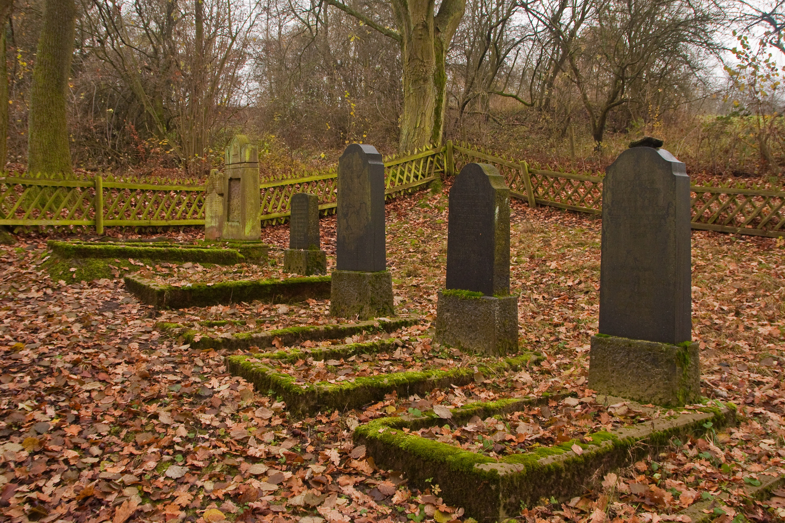 Der kleine jüdische Friedhof in unserem Dorf