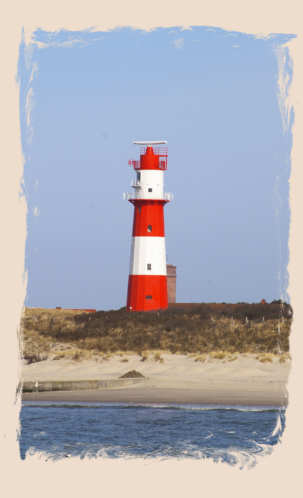 Der "kleine Leuchtturm" auf Borkum