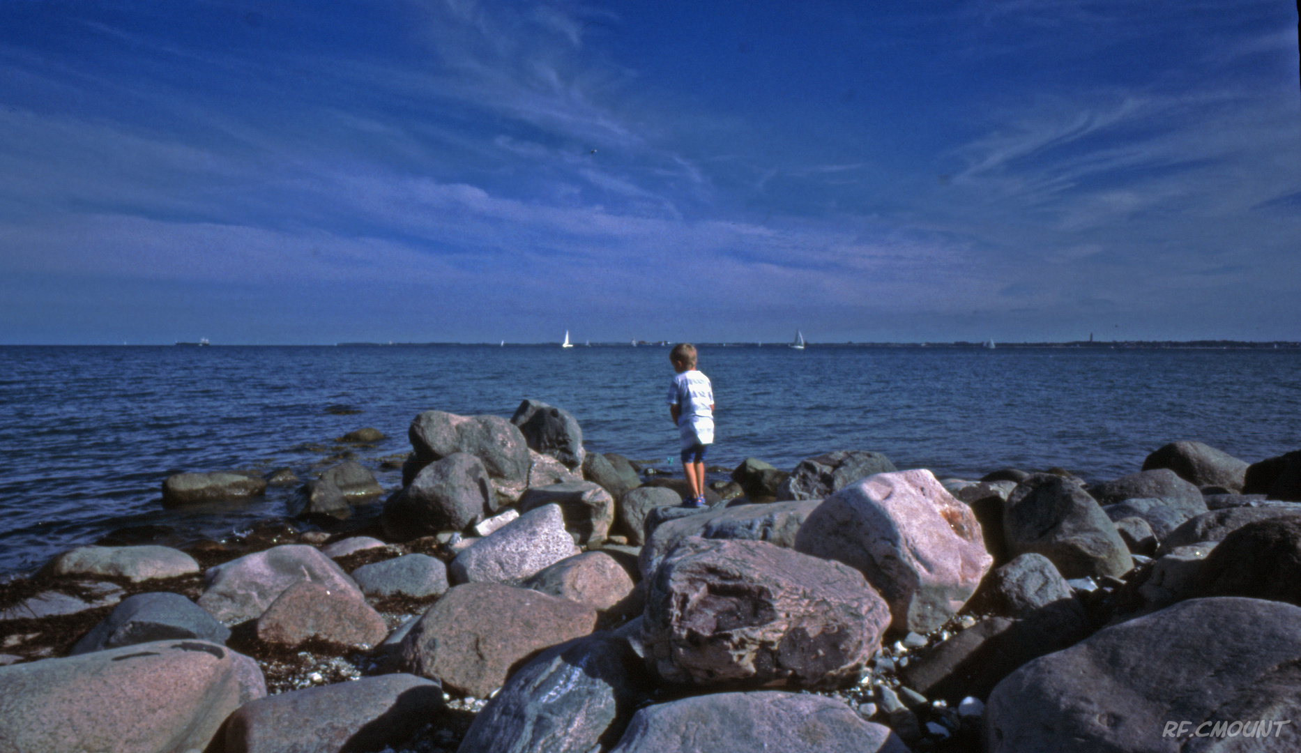 Der kleine Mann und das Meer