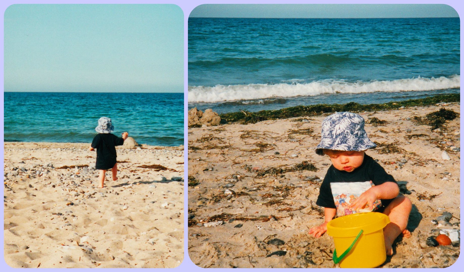 Der kleine Mann und das Meer