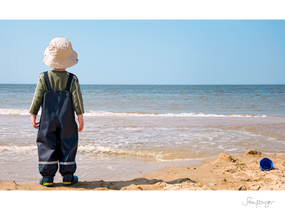 der kleine Mann und das Meer …