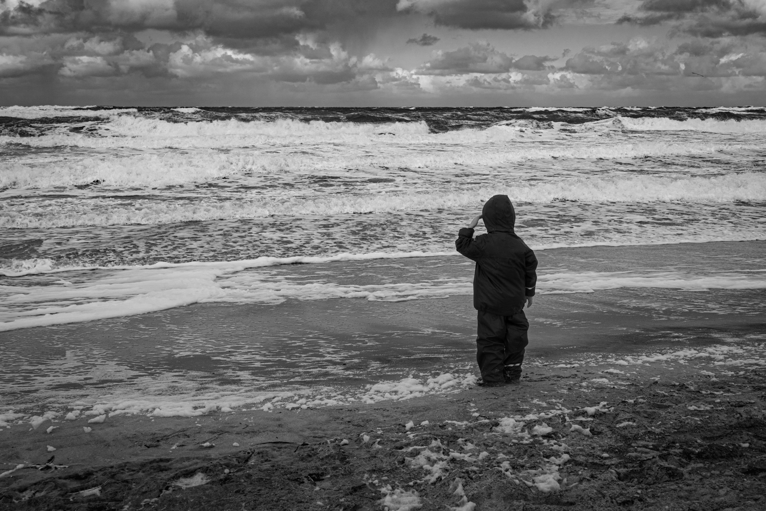 Der kleine Mann und das Meer 