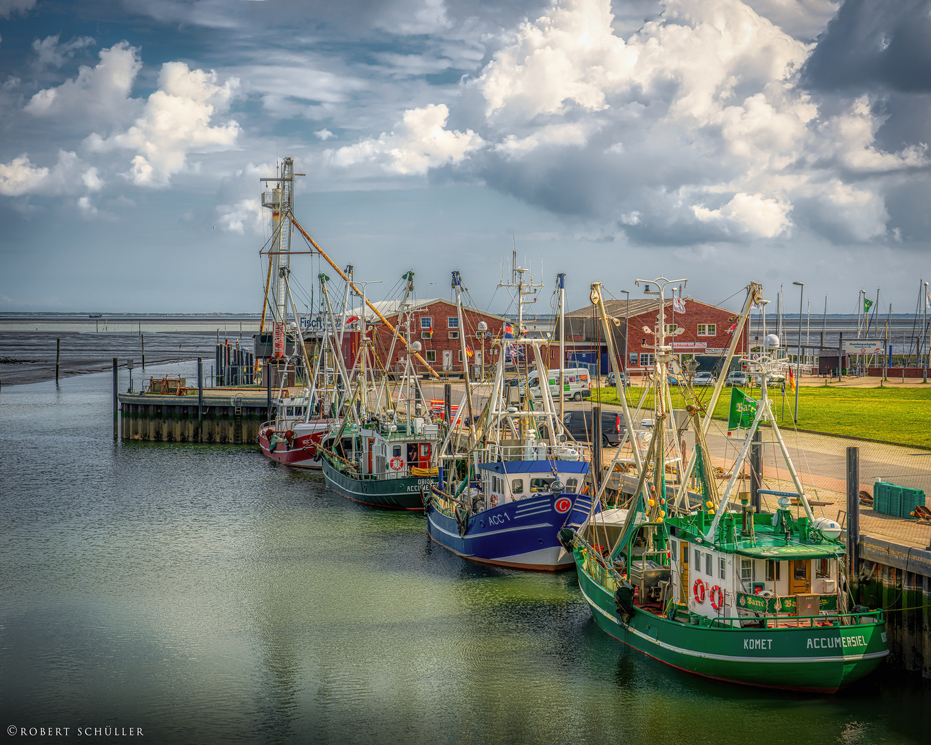 Der kleine Nordsee Hafen Dornumersiel