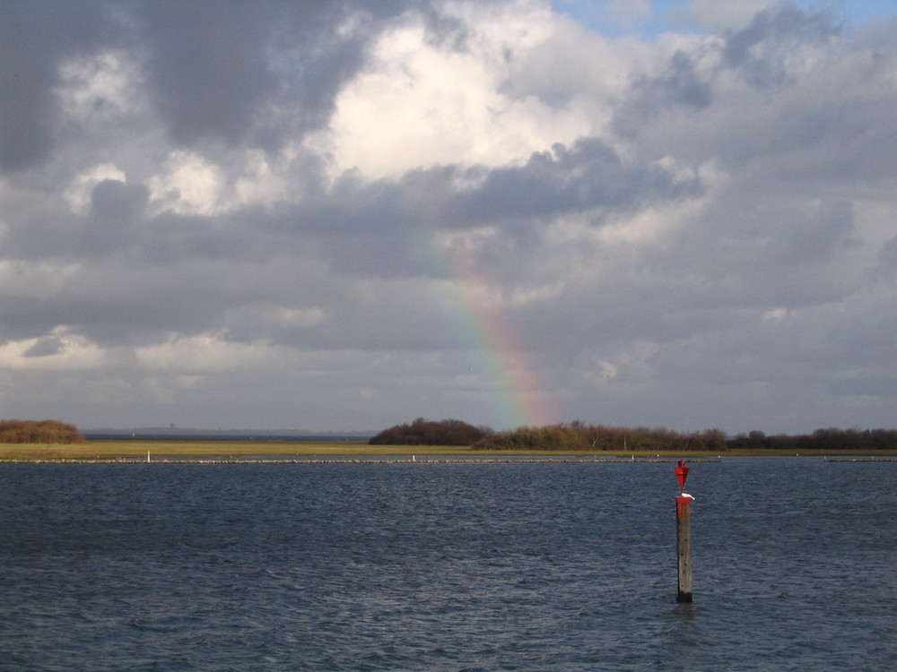 Der kleine Nordseeregenbogen.