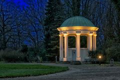 Der kleine Pavillon im Kurpark