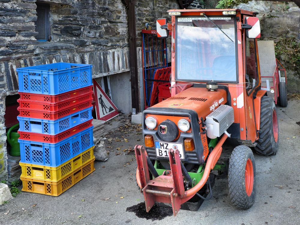 Der kleine rote Traktor