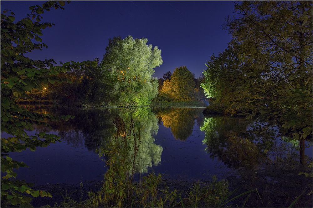 Der kleine See am Milser Landhaus