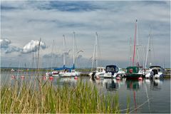 der kleine Segelhafen