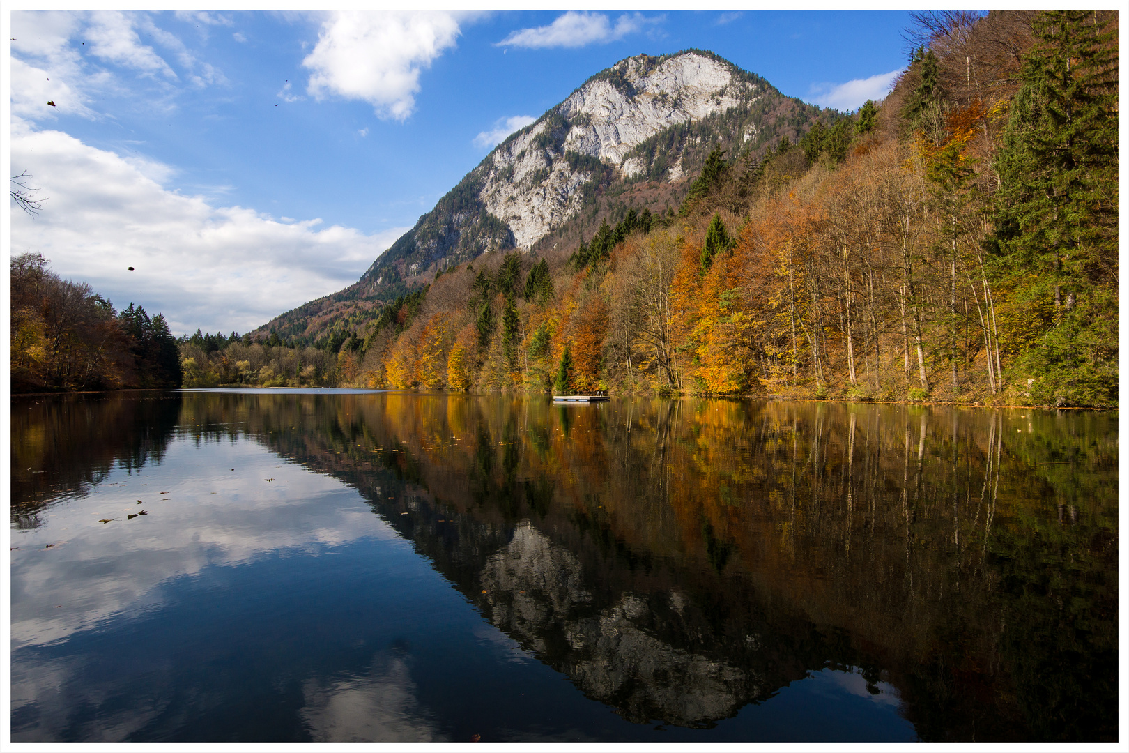 Der kleine Stimmersee in Tirol