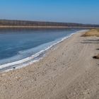 Der kleine Strand am Muldestausee