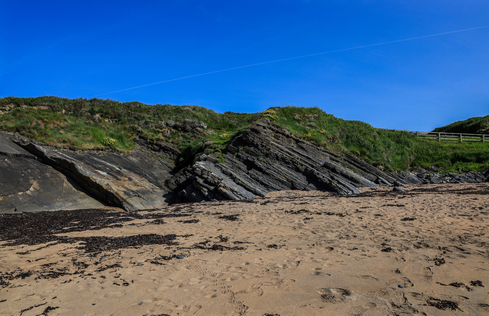 Der kleine Strand....