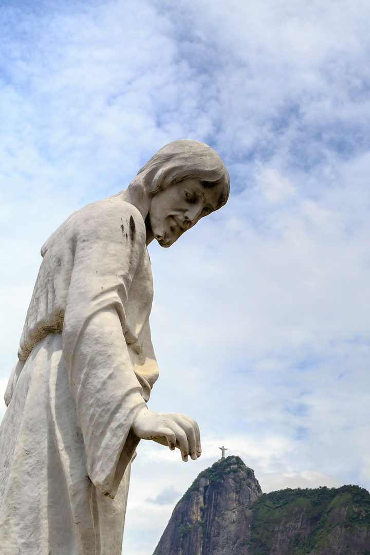 Der kleine und der große Jesus in Rio de Janeiro