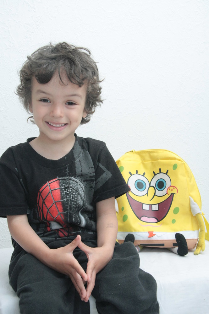 der kleine und sein spongebob