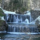 der kleine Wasserfall