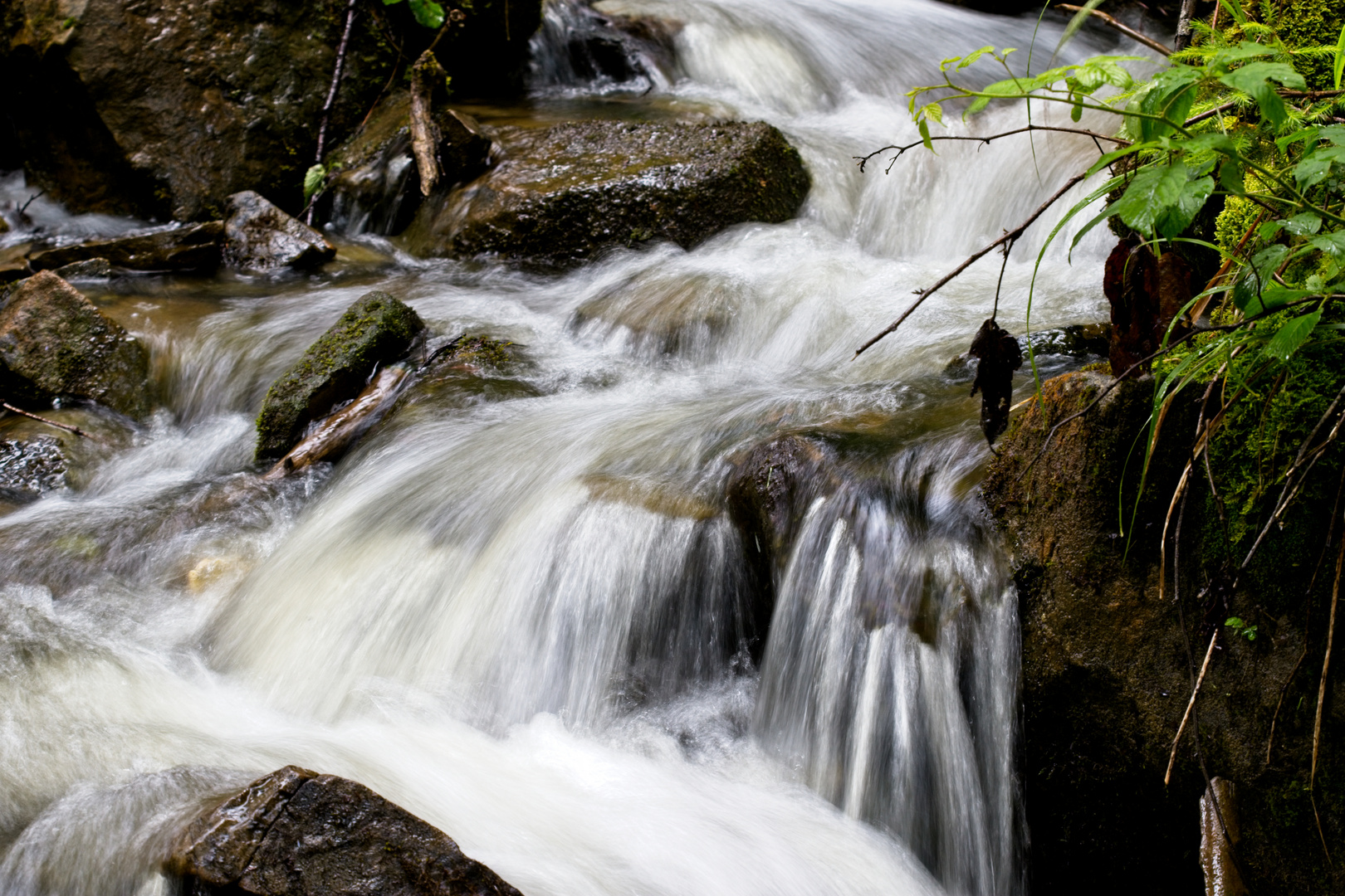 Der kleine Wasserfall