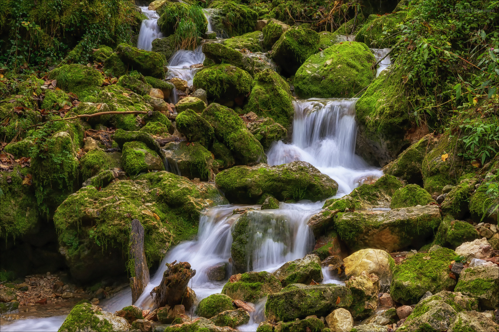 Der kleine Wasserfall