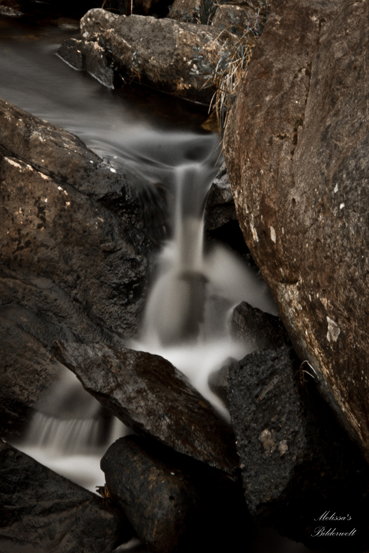 Der kleine Wasserfall