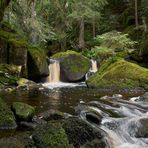 der kleine Wasserfall