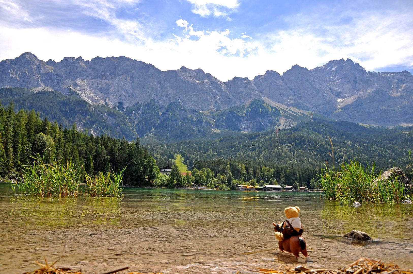 Der kleine Wiggal auf der Suche nach dem Schatz im Silbersee