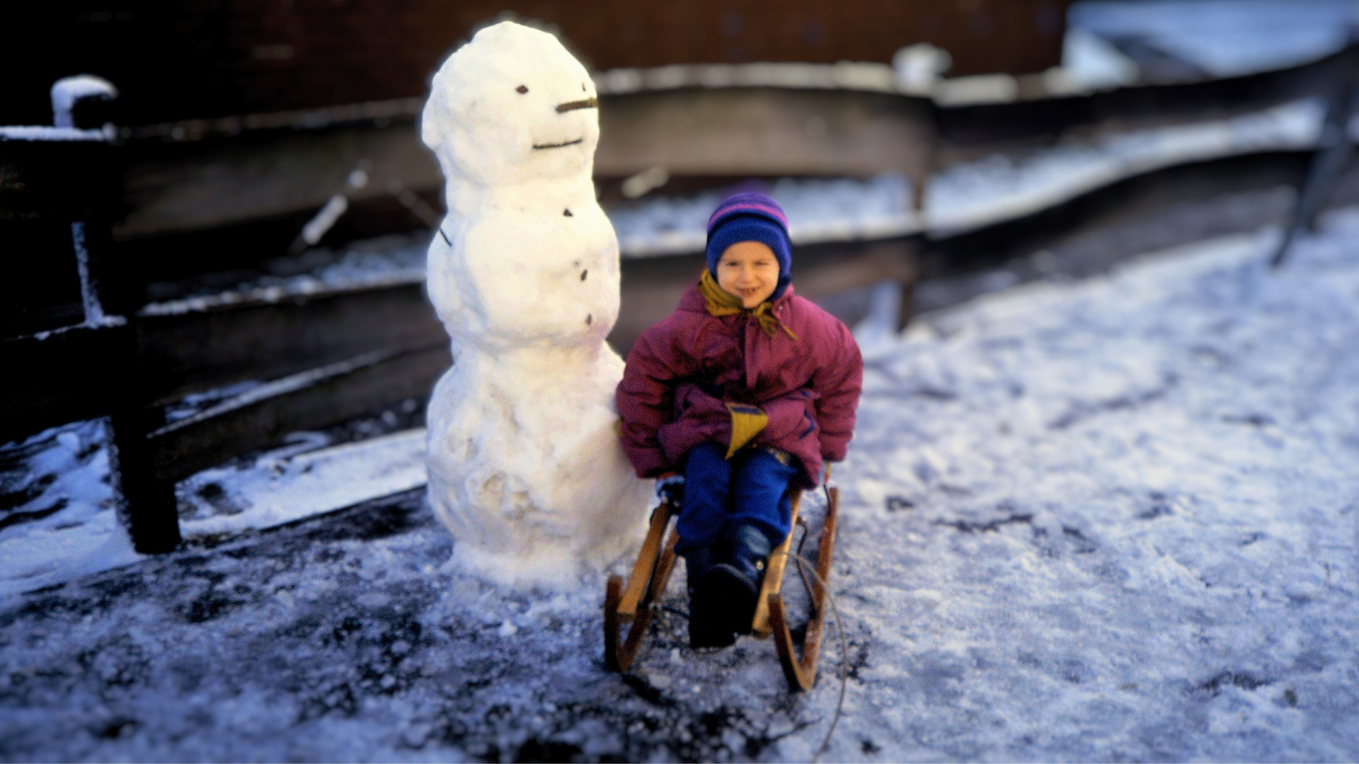 Der Kleiner Andreas Weihnachten 1992