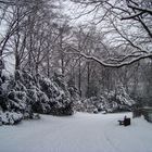 Der Kleistpark im März-Winter