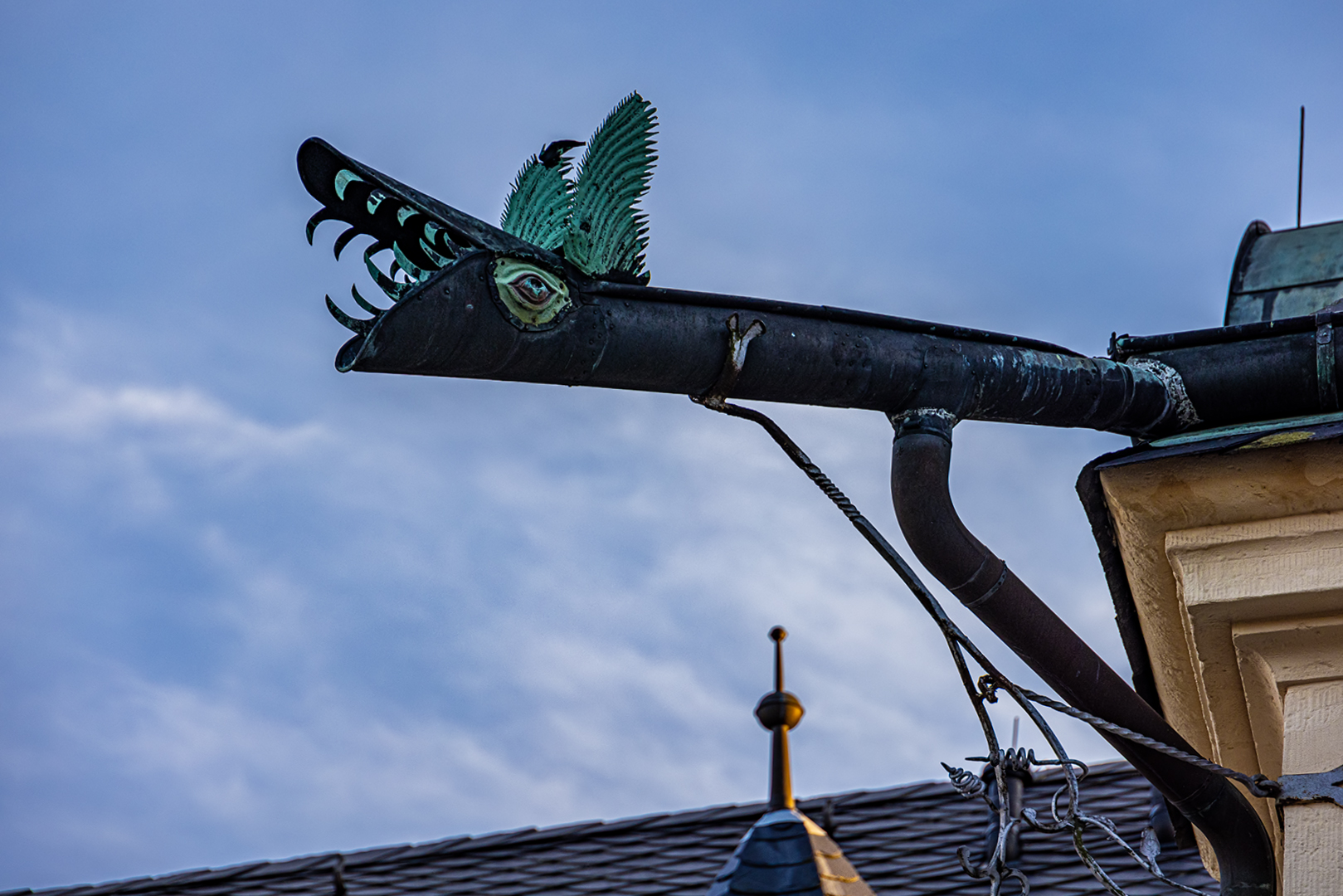 Der Klosterdrache am Torhaus,...