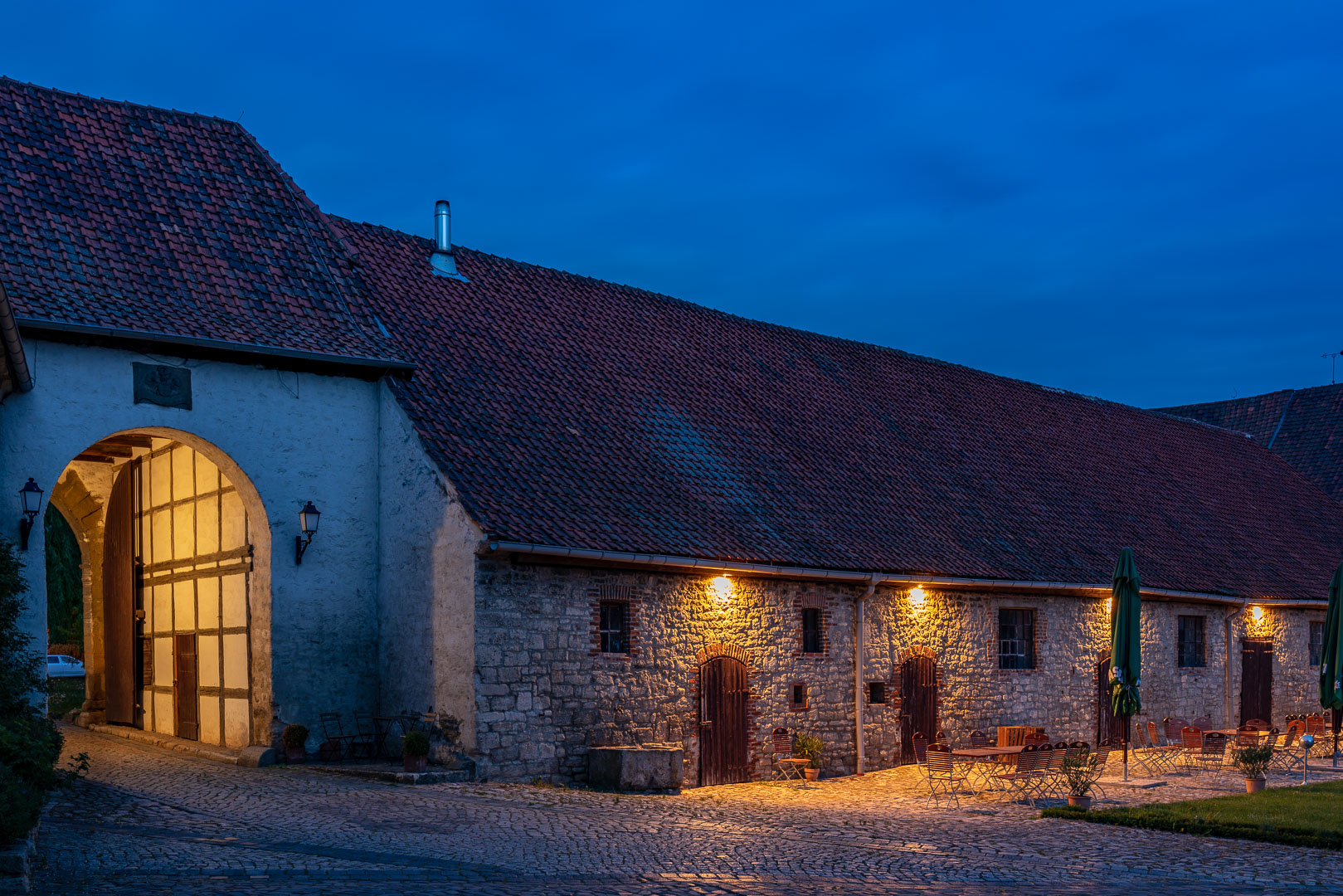 Der Klosterhof in Hedersleben