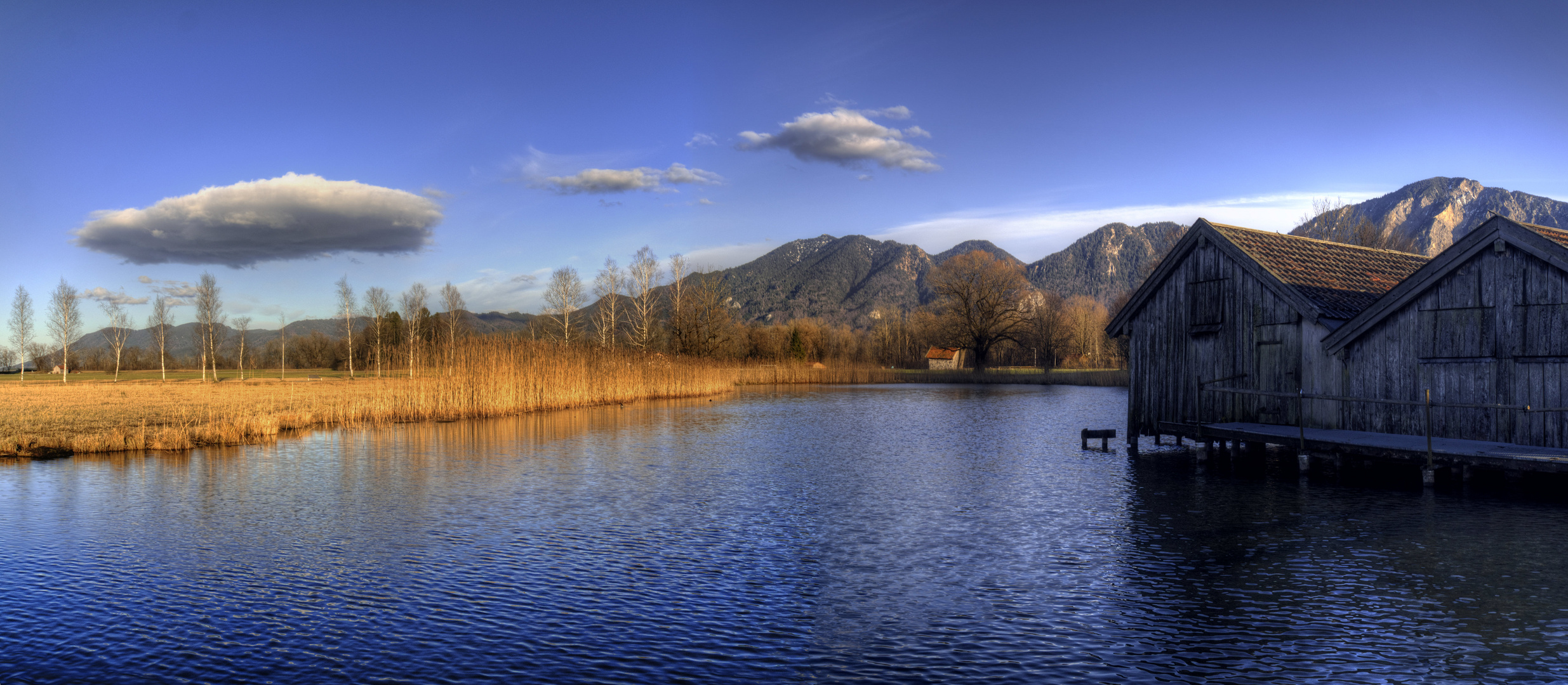 Der Kochelsee bei Schlehdorf