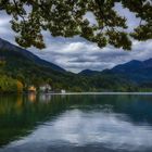 ....der Kochelsee...natürlich im Regen..