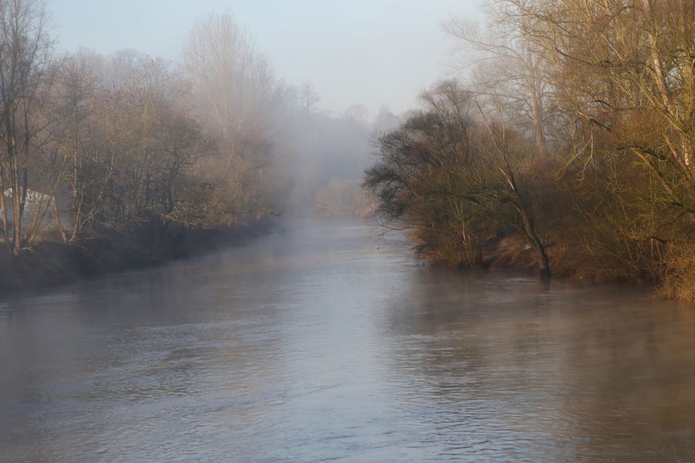 Der Kocher bei Oedheim