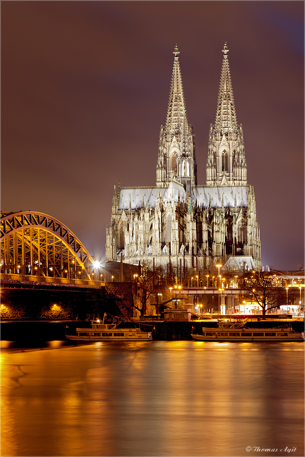 Der Kölner Dom...