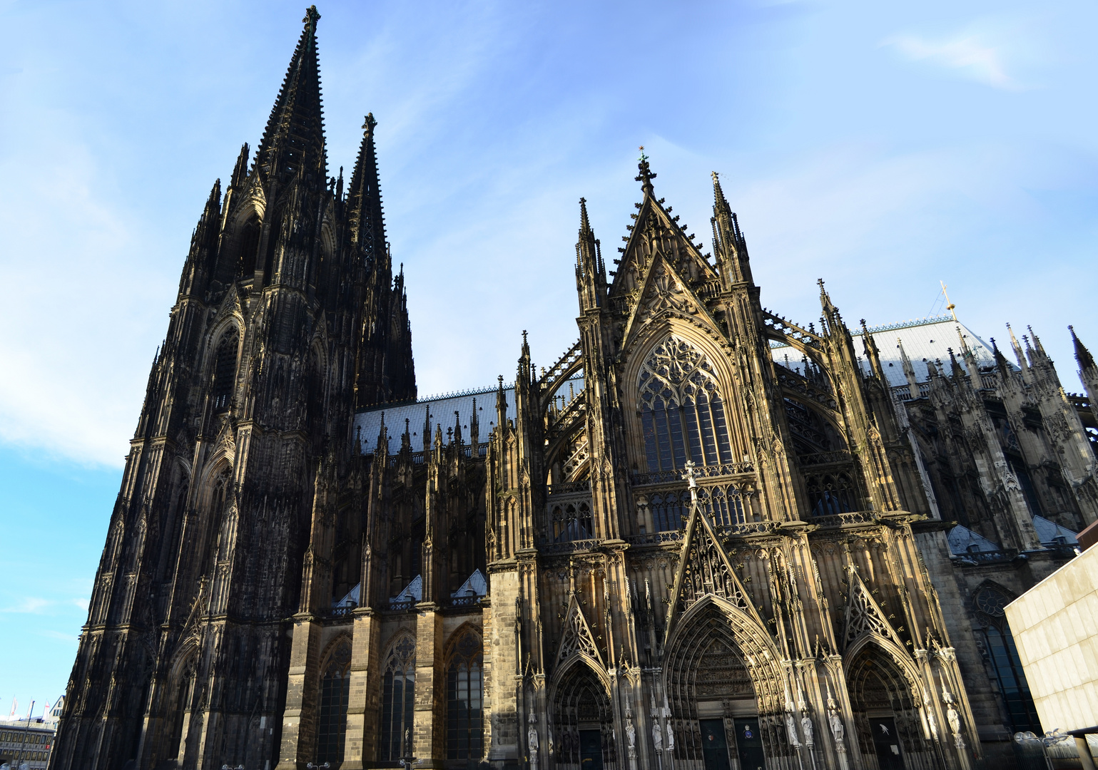 Der Kölner Dom...