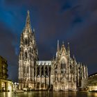 Der Kölner Dom bei Nacht