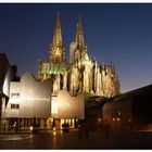 Der Kölner Dom bei Nacht