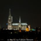 Der Kölner Dom bei Nacht