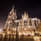 Der Kölner Dom bei Nacht - Deutschland, Nordrhein-Westfalen