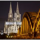 Der Kölner Dom bei Nacht I