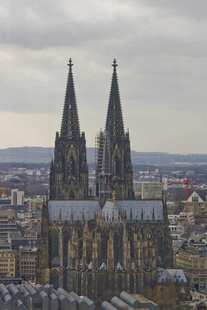 Der Kölner Dom...