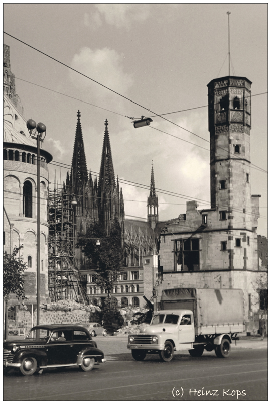 Der Kölner Dom - ca. 1955?