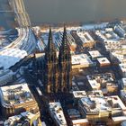 Der Kölner Dom im Winter