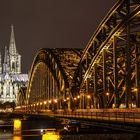 Der Kölner Dom und die Hohenzollernbrücke